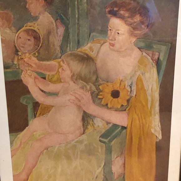 1897 Vtg Mary Cassatt “Mother and Child” Lithograph Baltimore Museum Of Fine Art - Picture 5 of 12